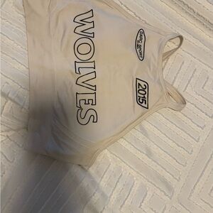 Darc Sport Wolves Cream/Beige Women's Sports Bra